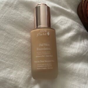 100 pure second skin foundation shade 4